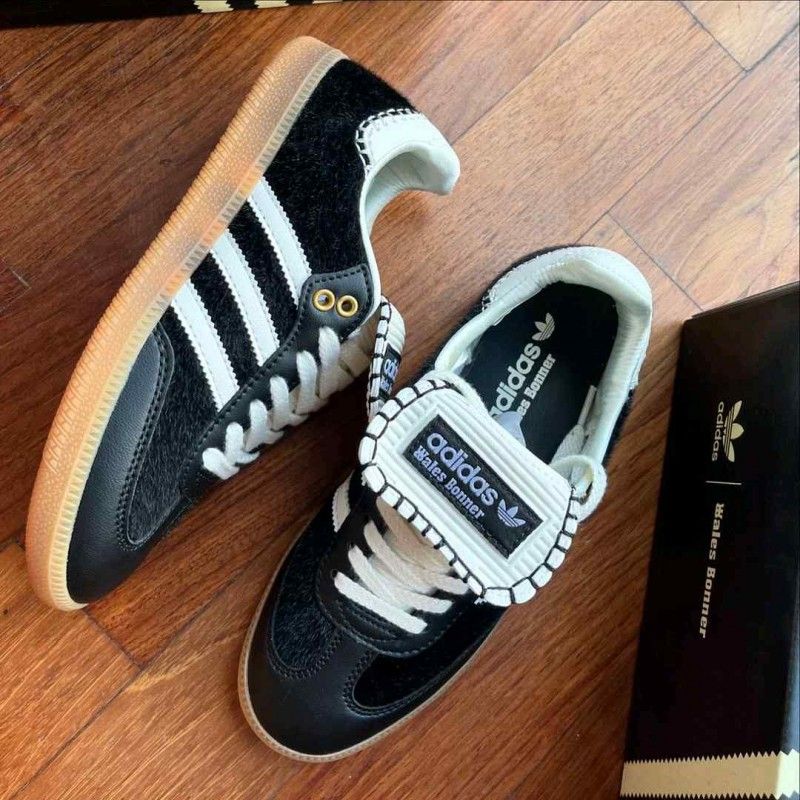 Wales Bonner x Adidaass Samba Pony Black