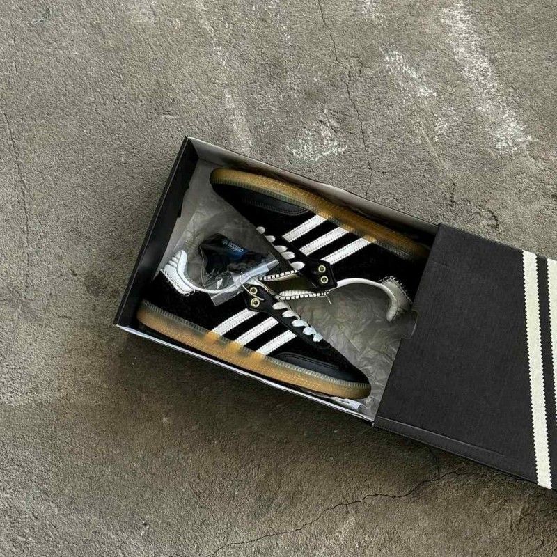 Wales Bonner x Adidaass Samba Pony Black