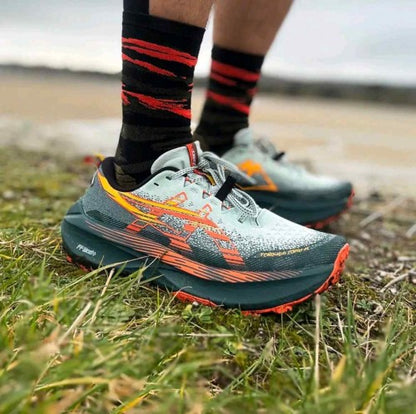 Asiccss Trabuco Max 4 Trail Cold Moss Nova Orange