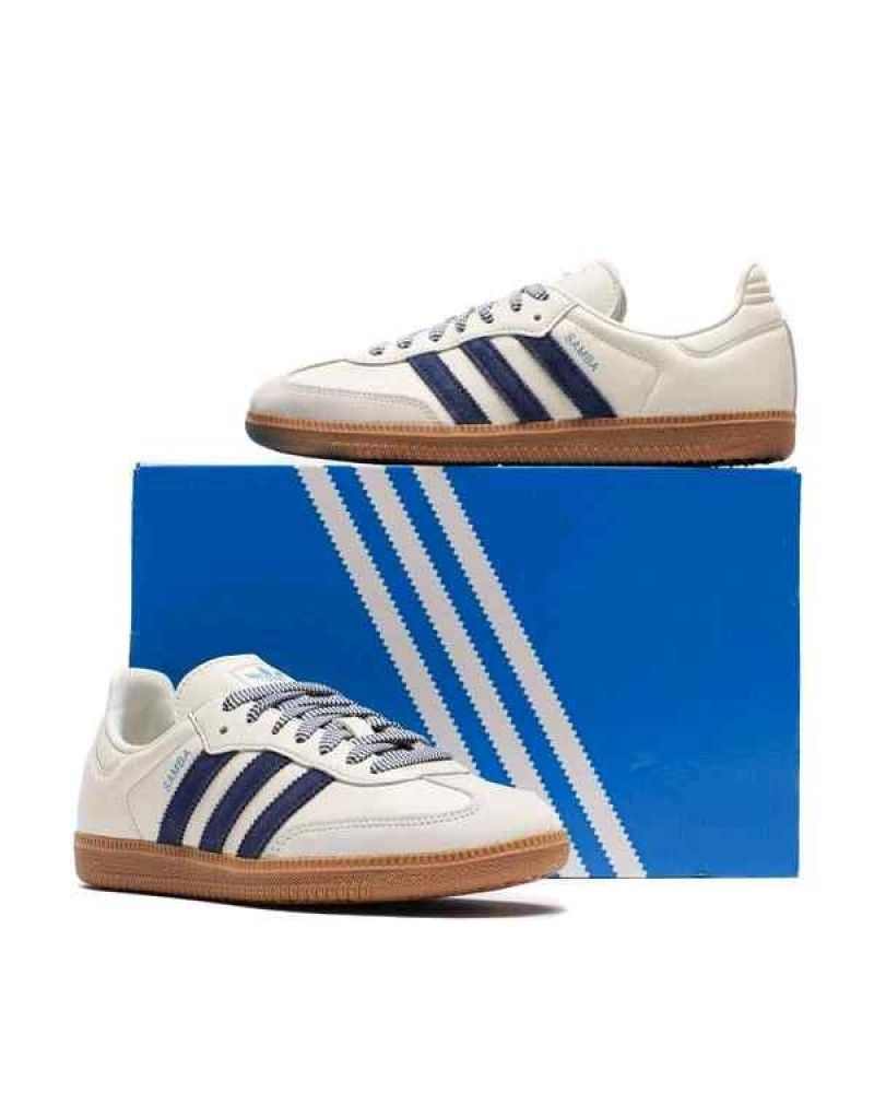 Addidas Samba Of White Dark Blue