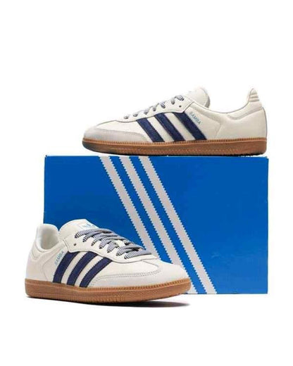 Addidas Samba Of White Dark Blue