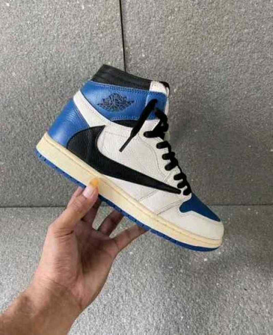 NIKKEE AIR JORDAN 1 HIGH X TRAVIS SCOTT FRAGMENT SEMI UA