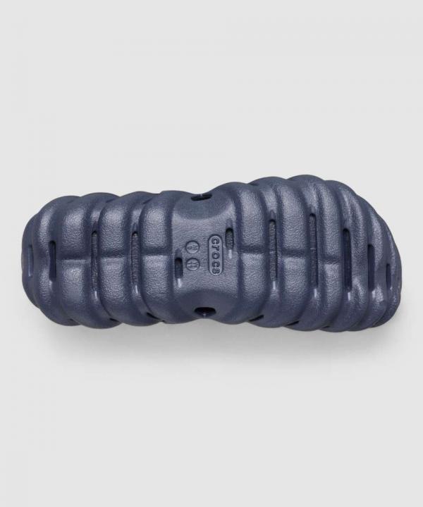 Croc.s Echo Clogs Navy Blue With Og Box And Carry Bag
