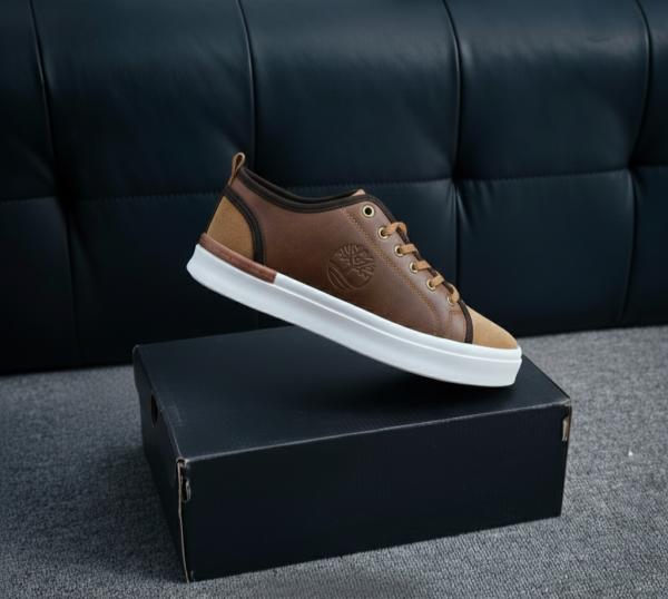 TIMBERLAND TAN WHITE CASUAL SNEAKER 0022