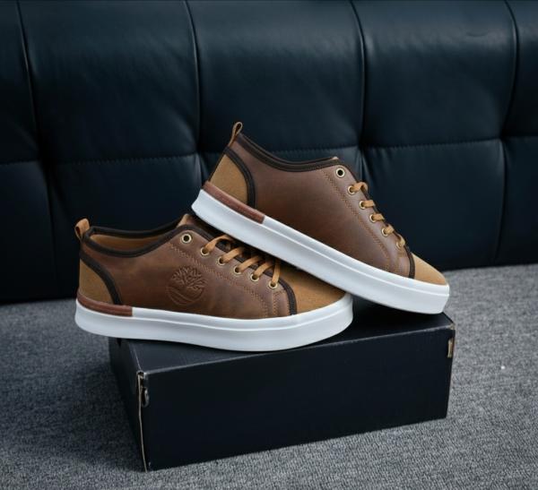 TIMBERLAND TAN WHITE CASUAL SNEAKER 0022