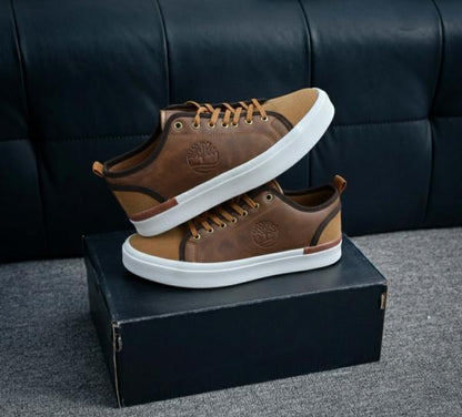 TIMBERLAND TAN WHITE CASUAL SNEAKER 0022