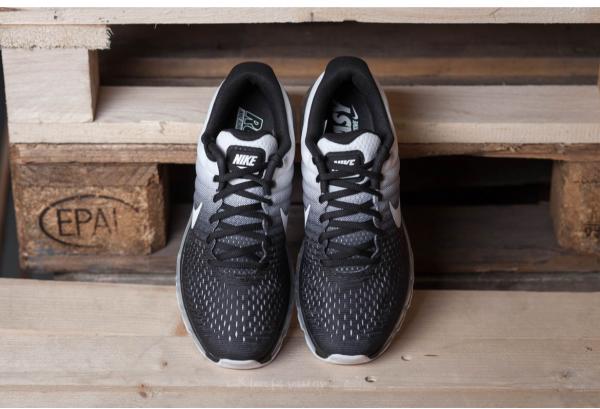 Nik.e Air Max 2017 White Black running shoes