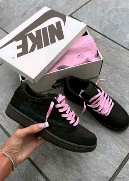 Travis Scott x Ar.. Jordan 1 Low OG SP Velvet Brown Surplus Semi UA Suede Qualityl