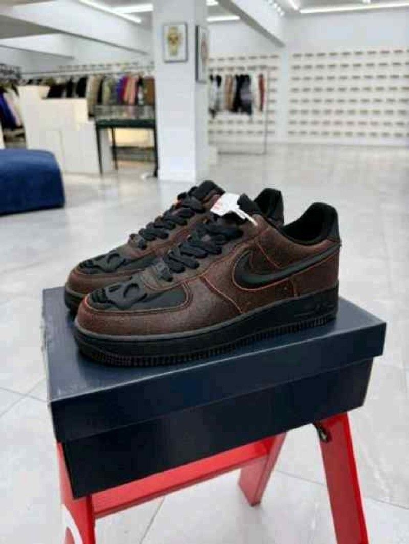 Nikkee AirForce 1 Halloween Skull