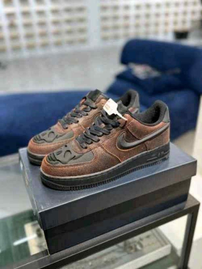 Nikkee AirForce 1 Halloween Skull