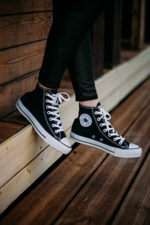 Convers Women All Star High Canvas Black