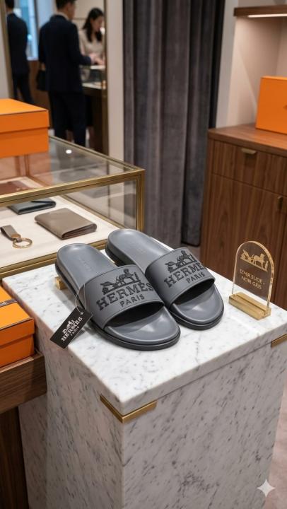HERME.S PARIS LOGO GREY