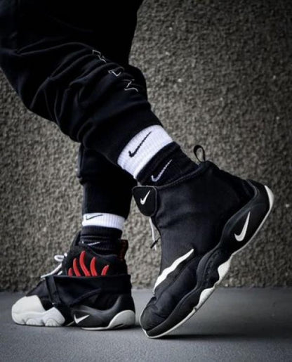 NIK_E AIR ZOOM FLIGHT 98 THE GLOVE BLACK WHITE FIX