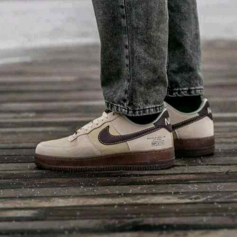 nikkee Airforce 1 low coffee brown