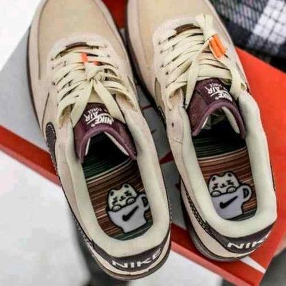 nikkee Airforce 1 low coffee brown