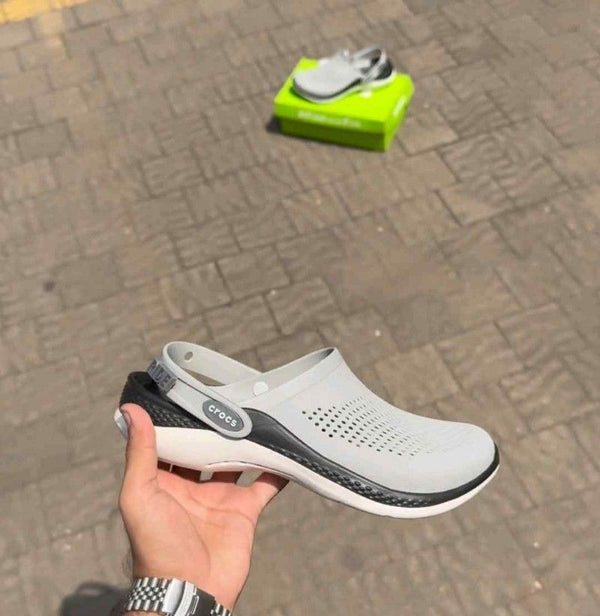 Croccss literide 360 clog grey black