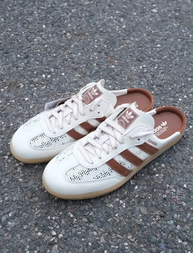 Adidaass Samba Mule Brown Fix