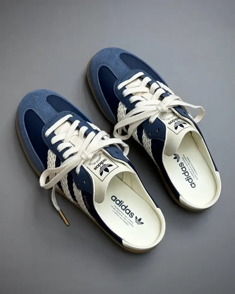 Adidaass Samba OG Mule Navy Blue Fix