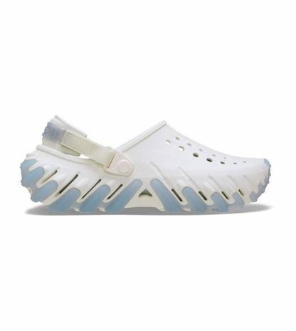 CROCCS ECHO GUM RO CLOGS white sky