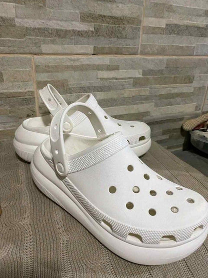 CROCCS MEGACRUSH clogs sandal WHITE