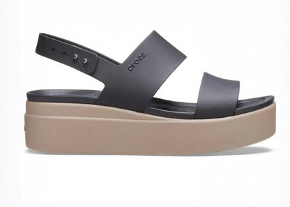 wmns Crocccss brooklyn slingback low wedge sandals for her