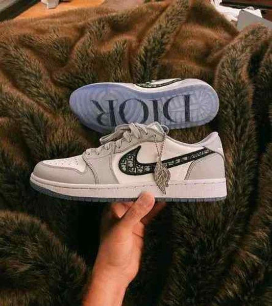 Nikkee Air Jordan retro 1 Low X Diyorrr SEMI UA