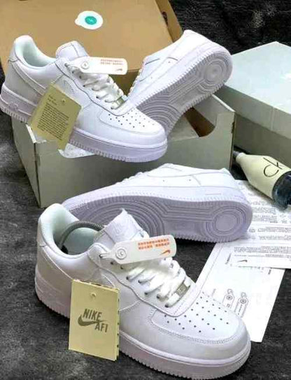 nikkee Airforce 1 White Pure Leather UA Quality for her fix
