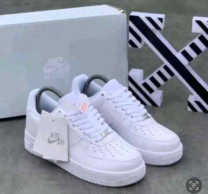 nikkee Airforce 1 White Pure Leather UA Quality for her fix