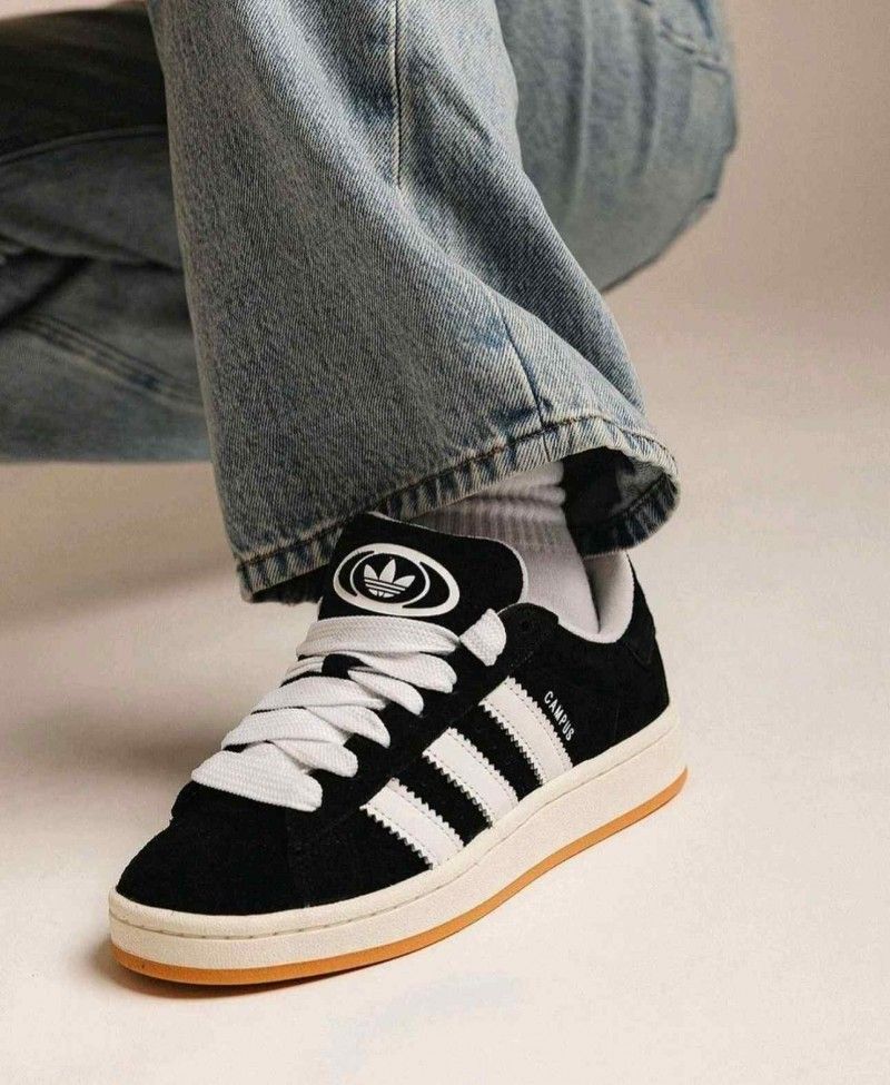 Addidas campus black white women