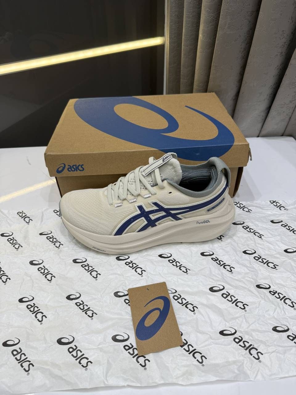 Asiccs Gel Nimbus 27 ATC GREY NAVY FIX