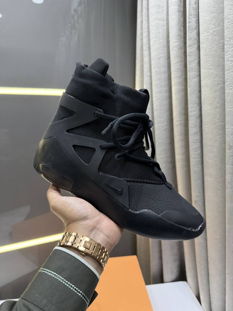 Nikkee Air Fear OF God 1 Black Fix