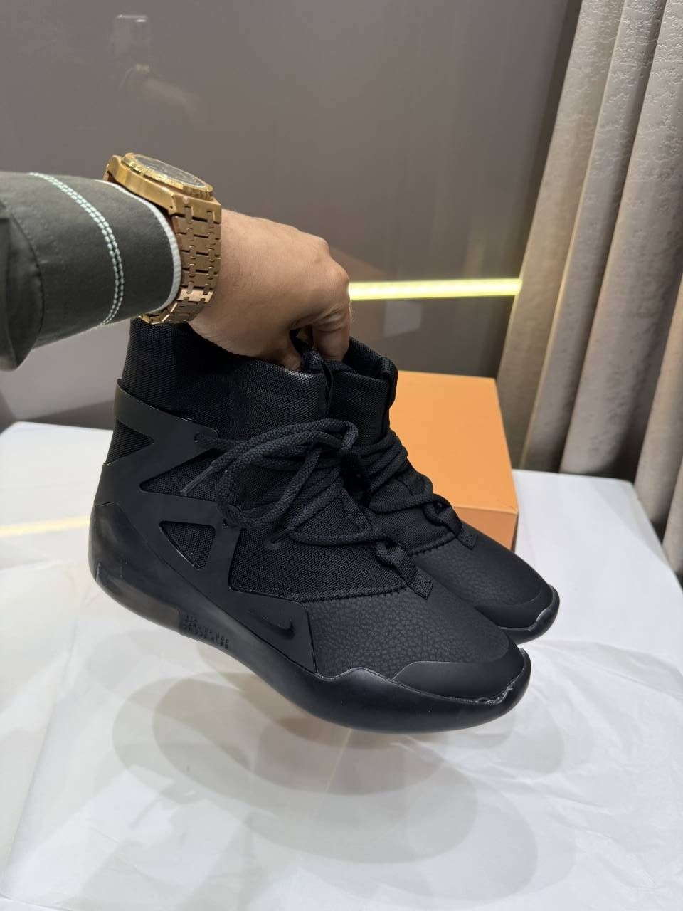 Nikkee Air Fear OF God 1 Black Fix