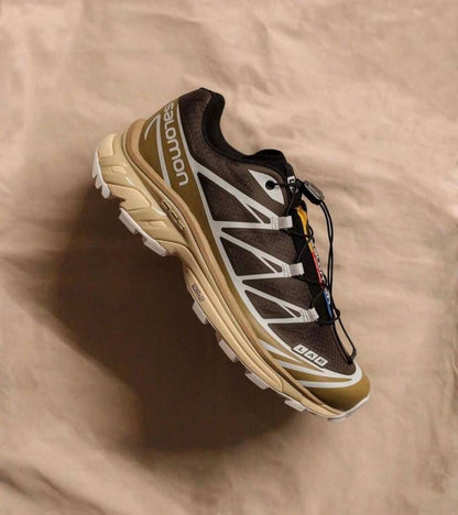 NO OG BOX SALOMON XT-6 KANGAROO vanilla ice brown