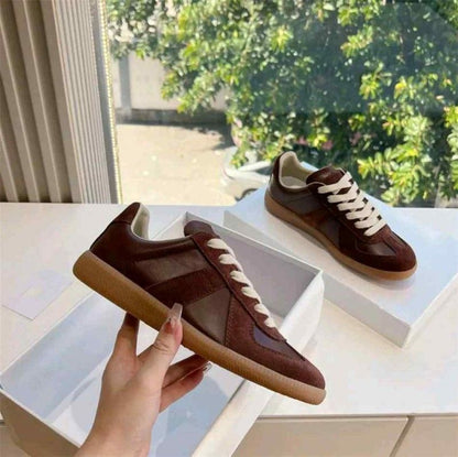 Maison margiela replica sneakers brown 2686
