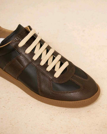 Maison margiela replica sneakers brown 2686