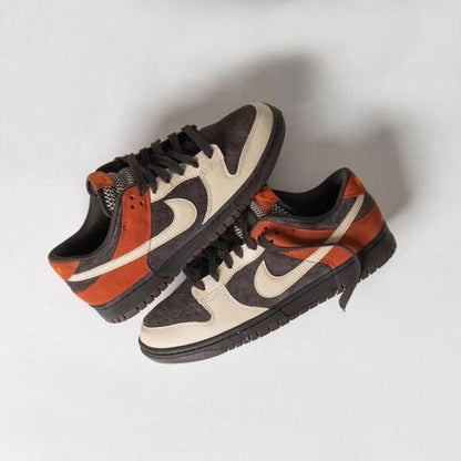 NIK Dunk Low Red Panda Brown Suede