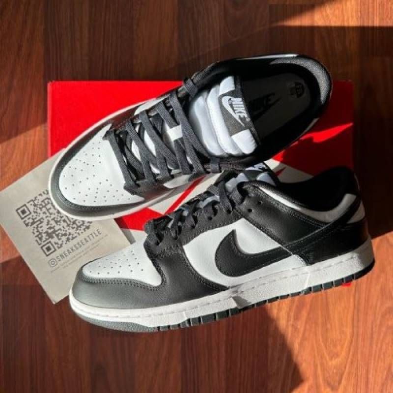 SB DUNK LOW PANDA LEATHER FIX