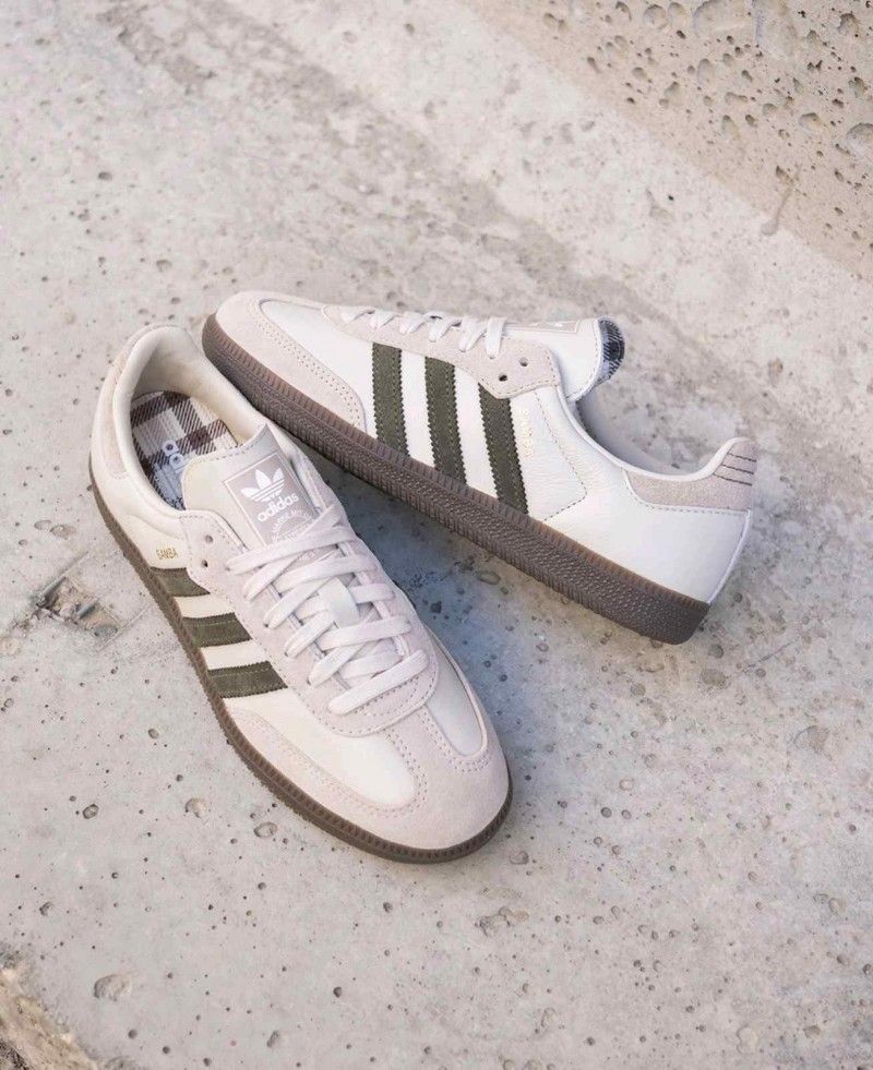 Addidas Samba OG Aluminum Dark Khaki