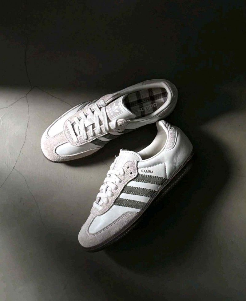Addidas Samba OG Aluminum Dark Khaki