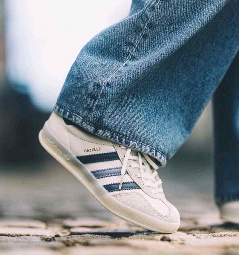 ADDIDAS GAZELLE INDOOR WHITE PRELOVED INK