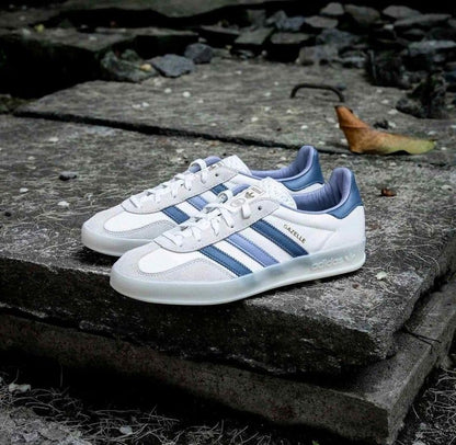 ADDIDAS GAZELLE INDOOR WHITE PRELOVED INK