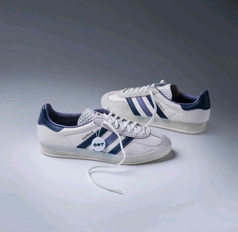 ADDIDAS GAZELLE INDOOR WHITE PRELOVED INK