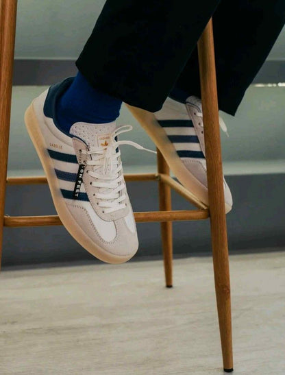 ADDIDAS GAZELLE INDOOR WHITE PRELOVED INK women