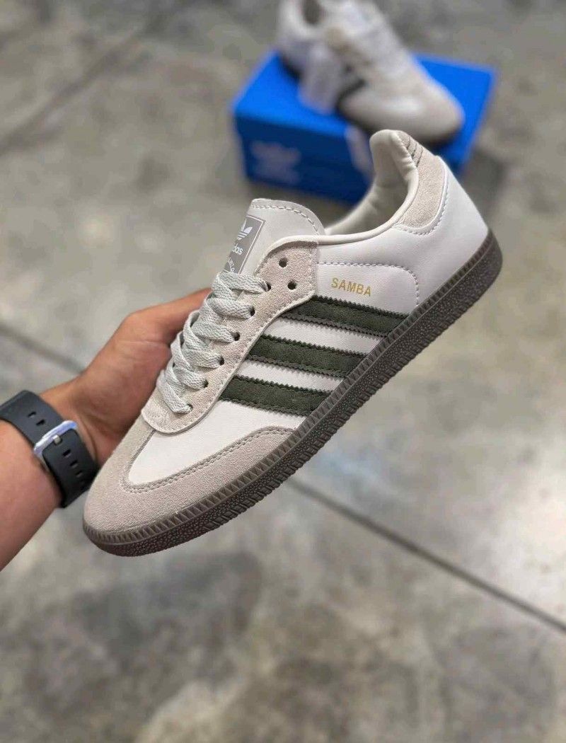 Addidas Samba OG Aluminum Dark Khaki women