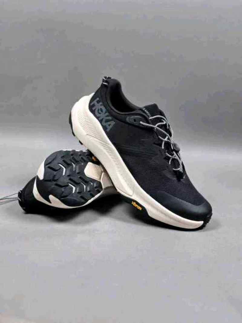 HOKA Transport Black Sneakers