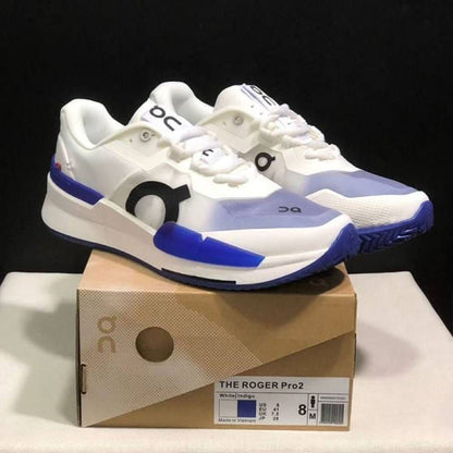 On Running Cloud Roger Pro 2 White Blue  2