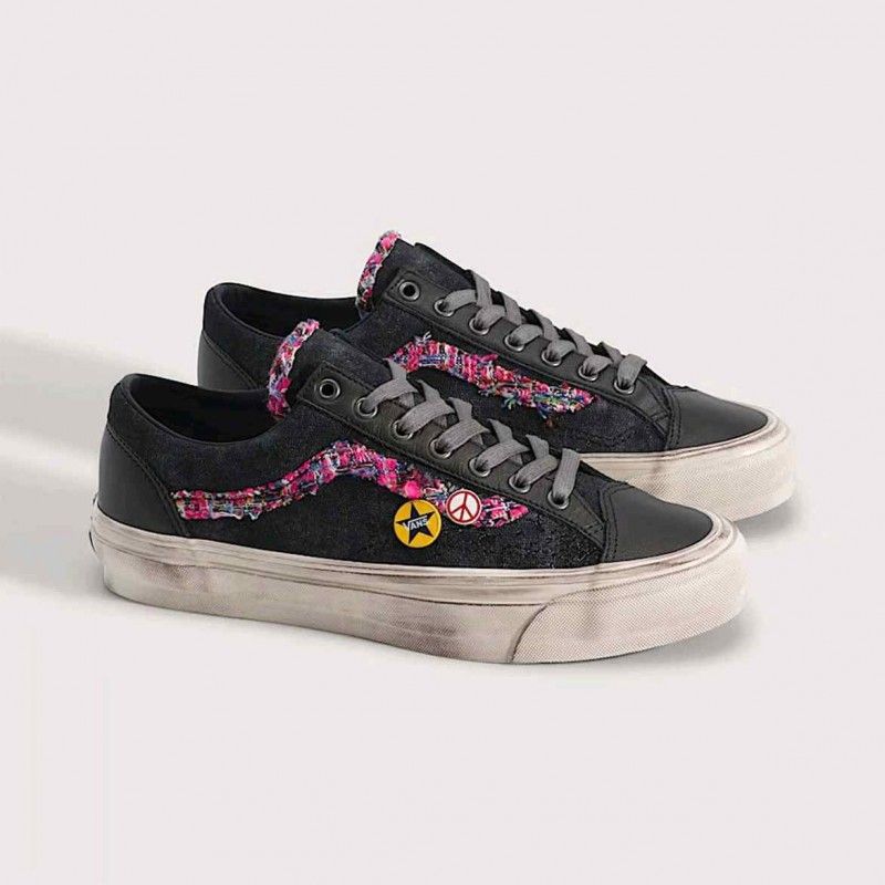 VANS LX OLD SKOOL BAPE 36 BLACK PINK