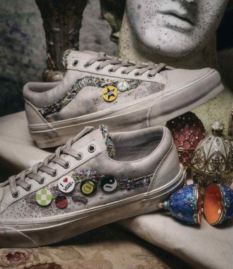 VANS XL OLD SKOOL BAPE 36 BEIGE