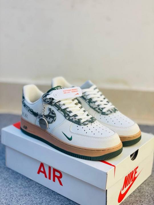 NIKKE AIRFORCE 1 X DIOOR BEIGE GREEN