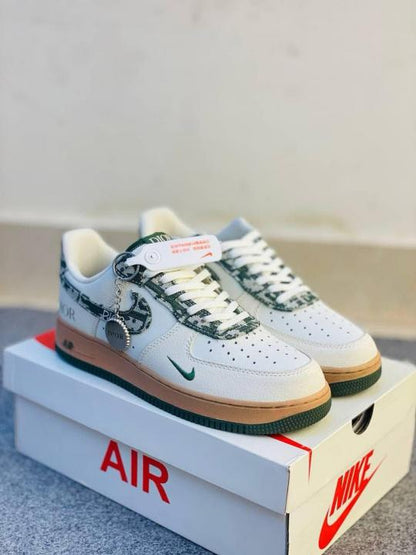 NIKKE AIRFORCE 1 X DIOOR BEIGE GREEN